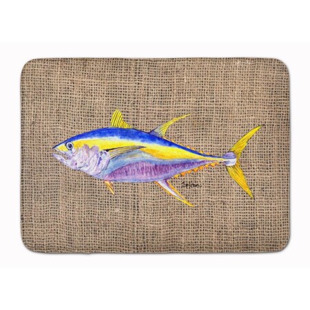 Carolines Treasures Fish Tuna Machine Washable Memory Foam Mat 8771RUG